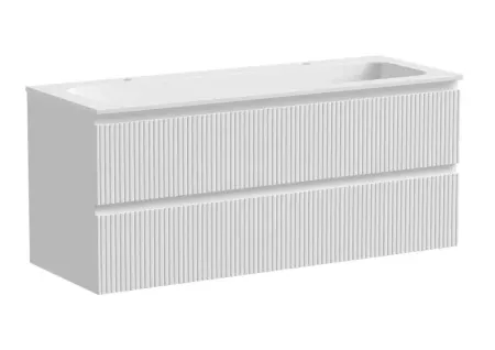 Тумба под раковину Sancos Snob T 120 см подвесная, Bianco, SNT120W
