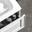 Тумба под раковину Sancos Very 100 см, подвесная, правая/левая цвет Bianco, VR100RW/VR100LW