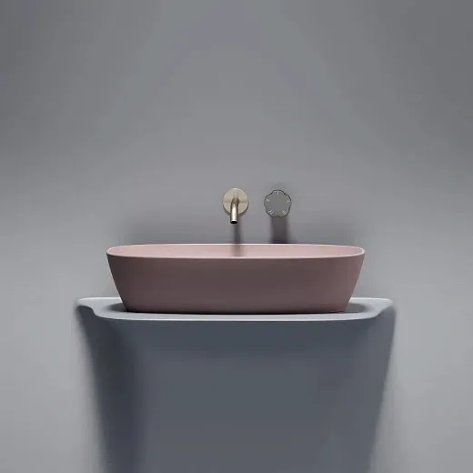 Умывальник Ceramicanova Element CN6049MP 60см сантехфарфор розовый матовый, CN6049MP