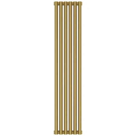 Радиатор трубчатый Сунержа Эстет-11, 6 секций, боковое подключение, цвет матовое золото, 032-0302-1206 Радиатор трубчатый Сунержа Эстет-11, 6 секций, боковое подключение, цвет матовое золото, 032-0302-1206