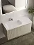 Тумба под раковину Sancos Snob R 100 см подвесная, левая, Beige Soft, SNR100LCE