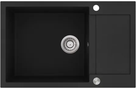 Мойка AquaSanita Tesa plus SQT 105 601 AW black metallic