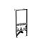 Инсталляция для биде Ceramicanova Balance CN122001, серая