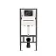 Инсталляция для унитаза Ceramicanova Balance CN121001MB, клавиша Circle черный матовый