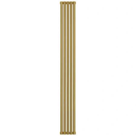 Радиатор трубчатый Сунержа Эстет-1, 5 секций, боковое подключение, цвет золото, 03-0301-1805 Радиатор трубчатый Сунержа Эстет-1, 5 секций, боковое подключение, цвет золото, 03-0301-1805