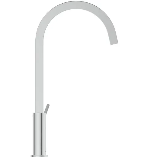 Смеситель для кухонной мойки Ideal Standard GUSTO BD411AA  с высоким трубчатым квадратным изливом R-типа