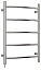 Полотенцесушитель электрический Стилье Формат 40 П/Л 00540-6040/00541-6040, 600x400, хром