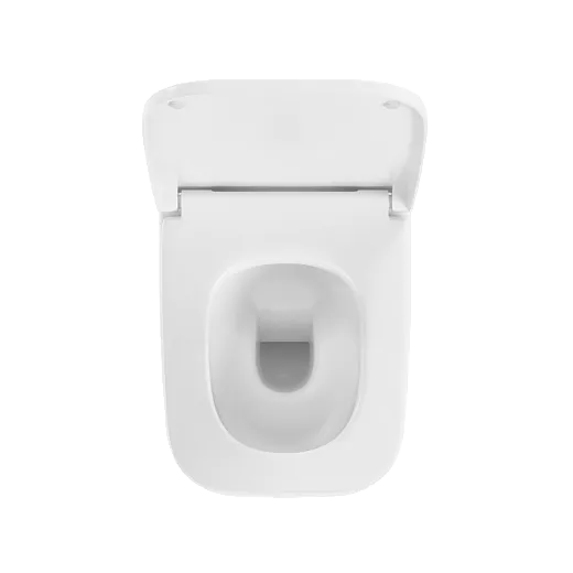 Подвесной унитаз VitrA Metropole Square  безободковый QuantumFlush с сиденьем микролифт, белый, 7906B003-6430