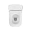 Подвесной унитаз VitrA Metropole Square  безободковый QuantumFlush с сиденьем микролифт, белый, 7906B003-6430