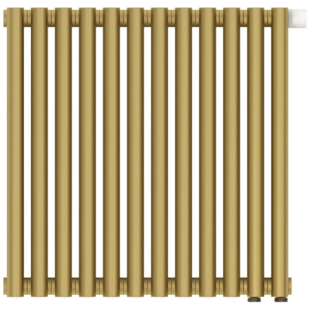 Радиатор отопления Сунержа Эстет-00 EU50, 12 секций, нижнее подключение, цвет матовое золото, 032-0322-5012 Радиатор отопления Сунержа Эстет-00 EU50, 12 секций, нижнее подключение, цвет матовое золото, 032-0322-5012