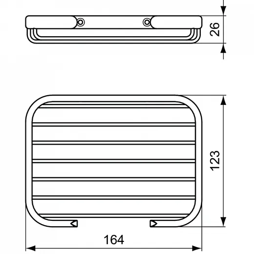 Полочка Ideal Standard  CONNECT A9158AA