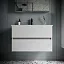 Тумба под раковину Sancos Urban UR80W 80, подвесная, белый глянец
