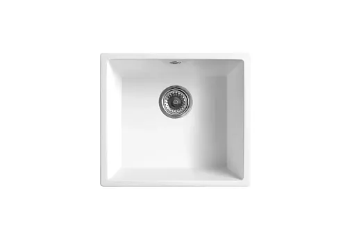 Мойка кухонная Belux Амьен АМ 4540 Белый кварц 01, 4810924276988