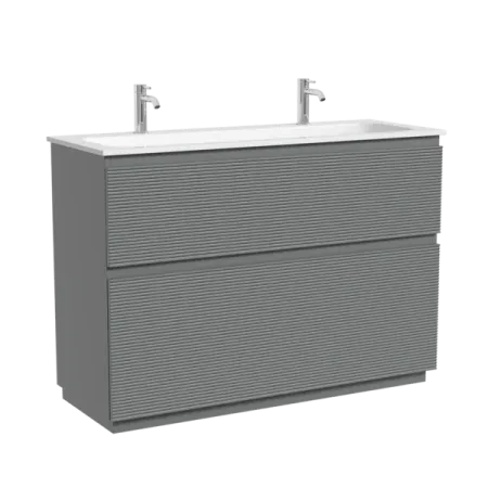 Тумба под раковину Sancos Folk Floor FL120FES, 120 см, напольная, ergraut soft