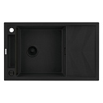 Кухонная мойка Deante Magnetic ZRM_N113 82x50 черная Кухонная мойка Deante Magnetic ZRM_N113 82x50 черная