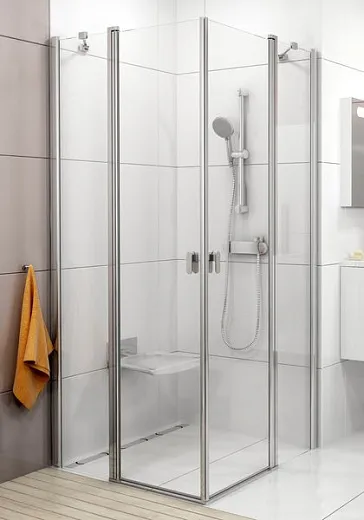 Душевой уголок Ravak Chrome CRV2-120 стекло satin+Transparent