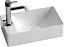 Умывальник Ceramicanova CN5008 37.5х21.5х10см подвесной прямоугольный без перелива, CN5008