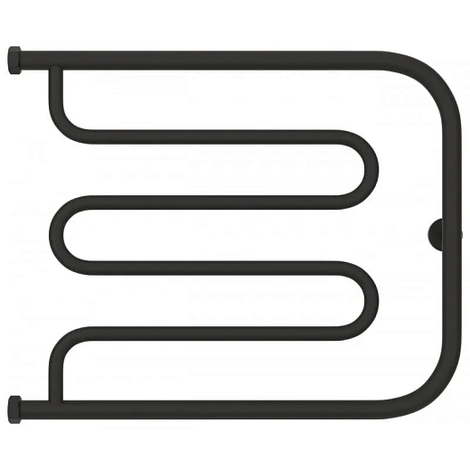 Полотенцесушитель водяной Сунержа Лира+ 15-4011-5065, 500x650, цвет тёмный титан муар