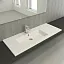 Умывальник Bocchi Milano 120х47см правый белый, 120x47 правая, 1305-001-0126