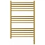 Полотенцесушитель электрический Сунержа Богема 3.0, высота 80 см, ширина 50 см, диммер слева/справа, цвет матовое золото, 032-5804-8050/032-5805-8050