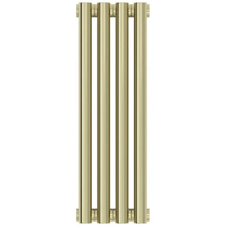 Радиатор отопления Сунержа Эстет-11, 4 секции, боковое подключение, цвет шампань, 020-0302-5004 Радиатор отопления Сунержа Эстет-11, 4 секции, боковое подключение, цвет шампань, 020-0302-5004