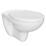 Подвесной унитаз VitrA Normus ободковый Open-Rim санитарный фарфор антибактериальное покрытие Hygiene, белый, 6855B003-0101