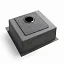 Мойка для кухни из нержавейки BLANTEK LS-5050ST Stone texture, 5050226