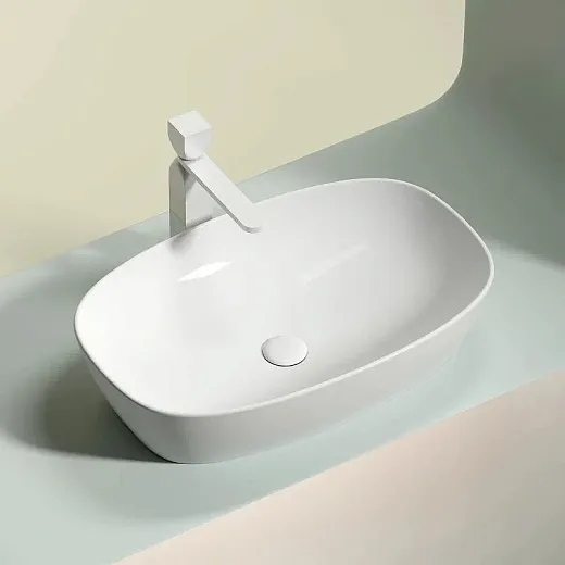 Умывальник Ceramicanova Element CN6049 60см сантехфарфор белый, CN6049