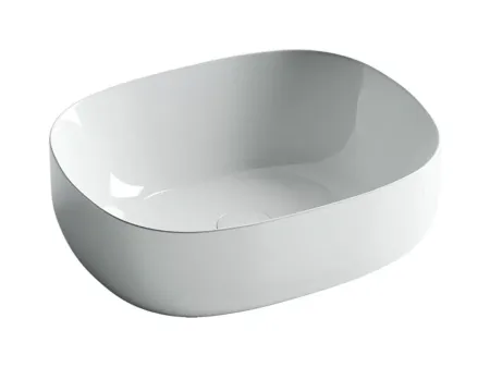 Умывальник Ceramicanova Element CN6018 46х35х15.5см накладной овальный без перелива, CN6018