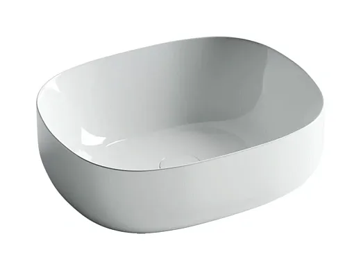 Умывальник Ceramicanova Element CN6018 46х35х15.5см накладной овальный без перелива, CN6018