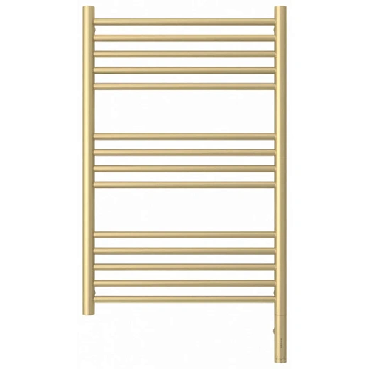 Полотенцесушитель электрический Сунержа Богема 3.0, высота 80 см, ширина 50 см, диммер слева/справа, цвет матовая шампань, 022-5804-8050/022-5805-8050