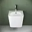 Биде Ceramicanova Metric CN3008 подвесное, 1 отверстие под смеситель, белый, сантехфарфор