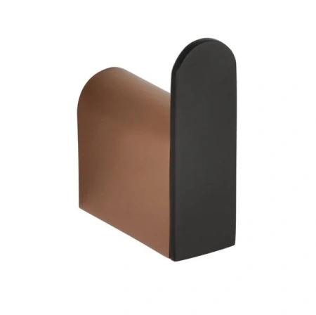 Крючок Bemeta Galla 108106020 2 x 4.6 x 6 см, черный матовый, розовое золото Крючок Bemeta Galla 108106020 2 x 4.6 x 6 см, черный матовый, розовое золото