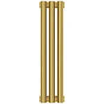 Радиатор трубчатый Сунержа Эстет-0, 3 секции, боковое подключение, цвет золото, 03-0331-5003
