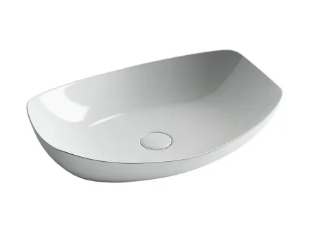 Умывальник Ceramicanova Element CN5016 56х40х15.5см накладной овальный без перелива, CN5016