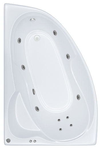 Ванна гидромассажная Тритон Николь New 160x100 (правая) Стандарт
