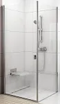 Душевой уголок Chrome CRV1+CPS 80x90 (прозрачный/серебристый)