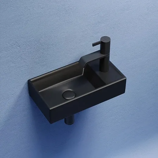 Умывальник Ceramicanova Element L/R CN6051LMB/CN6051RMB 40см сантехфарфор чаша левая/чаша правая, CN6051LMB/CN6051RMB