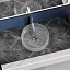 Умывальник Ceramicanova Cristal CN6062 36см стекло прозрачный, CN6062