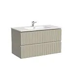 Тумба под раковину Sancos Snob T SNT90CE, 90 см подвесная, Beige Soft