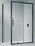 Душевая дверь Good Door Cofe WTW-130-C-B, 130 х 190 см, стекло прозрачное, профиль черный, КФ00012 Душевая дверь Good Door Cofe WTW-130-C-B, 130 х 190 см, стекло прозрачное, профиль черный, КФ00012