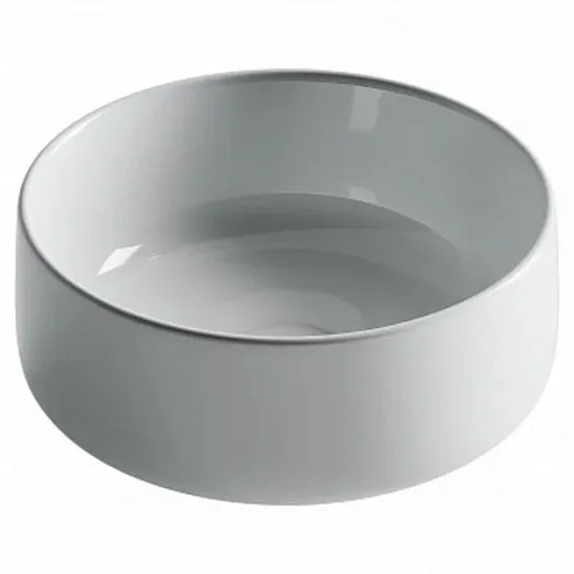 Раковина Ceramicanova Element, 35 см, накладная, цвет белый, CN5047, сантехфарфор