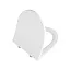 Инсталляция с унитазом VitrA Sento 9830B003-7212 комплект 4 в 1 с сиденьем микролифт безободковый цвет клавиши глянцевый хром