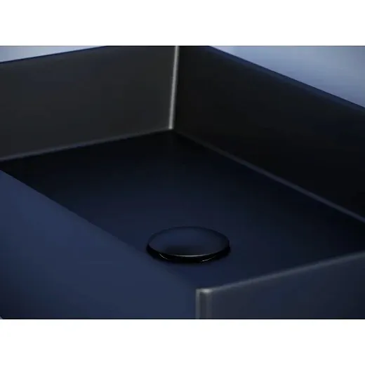 Раковина Ceramicanova Element CN6070MB, 60 см, сантехфарфор, цвет черный матовый