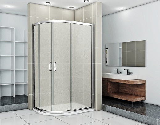 Душевой уголок GoodDoor INFINITY R-120-G-CH 120x80