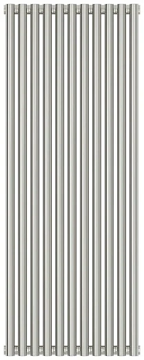 Радиатор стальной трубчатый Сунержа Эстет-00, ширина 50 см, высота 120 см, 11 секций, боковое подключение, хром, 00-0332-1211