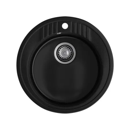 Мойка кухонная GRANFEST GF - R520 (черный)