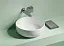 Умывальник Ceramicanova Taycan CN12003 37.5см сантехфарфор накладной белый, CN12003