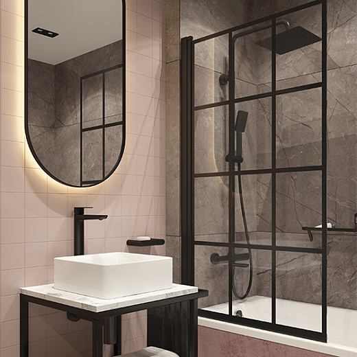 Смеситель для умывальника Deante Alpinia Nero BGA_Z20K золото