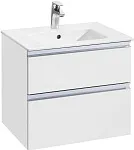 Тумба с умыв. Roca The Gap New 60см 857397806 + 32799E000 бел.глян.